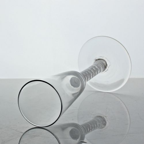 GEORGIAN DOUBLE SERIES OPAQUE TWIST ALE GLASS - ADDITIONAL PHOTO 3
