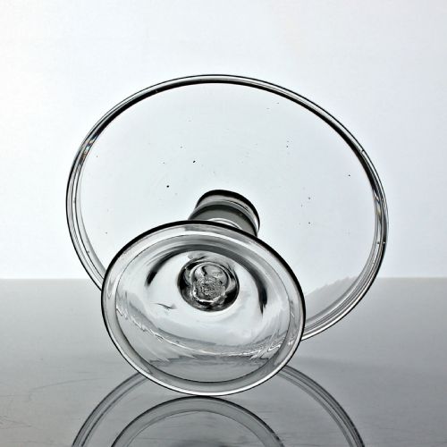 GEORGIAN BALUSTER STEM PATCH STAND OR SMALL TAZZA - ADDITIONAL PHOTO 4