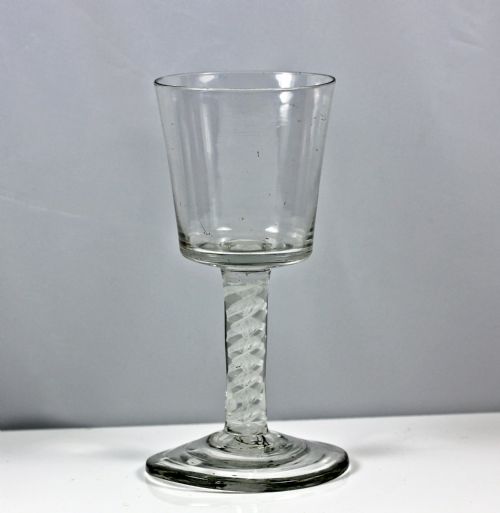 GEORGIAN DOUBLE SERIES OPAQUE TWIST WINE GOBLET - ADDITIONAL PHOTO 3