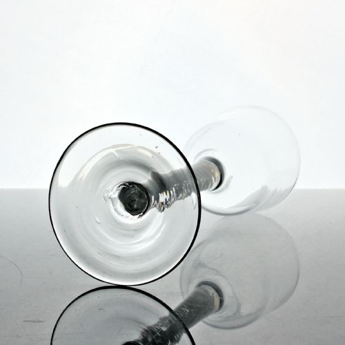 GEORGIAN DOUBLE SERIES OPAQUE TWIST WINE GLASS - ADDITIONAL PHOTO 2