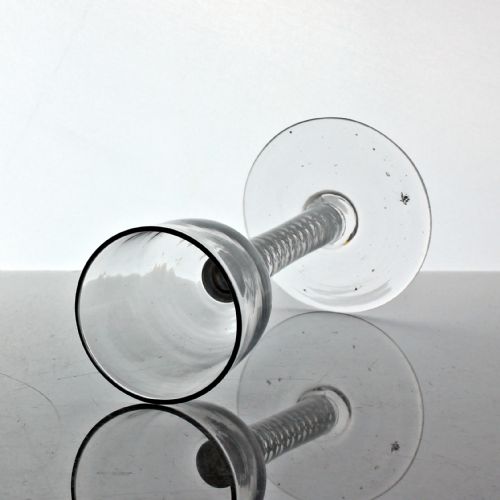 GEORGIAN ENGLISH DOUBLE SERIES OPAQUE TWIST WINE GLASS - ADDITIONAL PHOTO 1