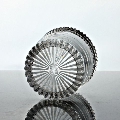 GEORGIAN IRISH PRISM CUT GLASS PIGGIN - ADDITIONAL PHOTO 4