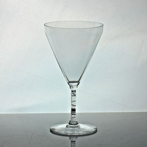 SET OF SIX PREWAR REN LALIQUE STRASBOURG WINE GLASSES MODEL 5085 - ADDITIONAL PHOTO 2