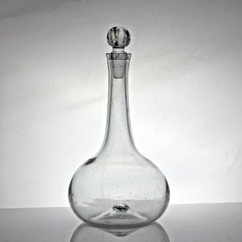 Georgian Rare Shaft and Globe Carafe or Decanter