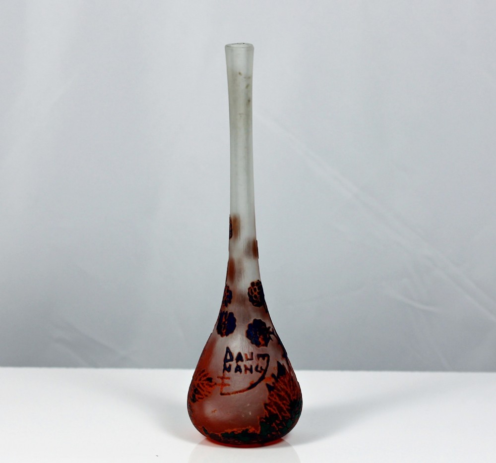 Daum, Nancy cameo glass solifleur vase