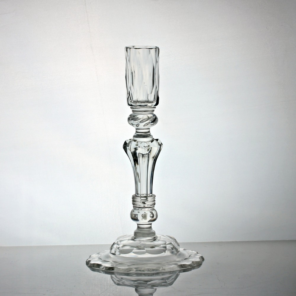 Georgian composite stem candlestick