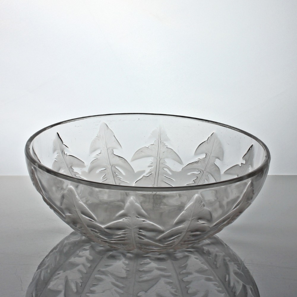 René Lalique Pissenlit pattern Standard bowl, 24 cm View II