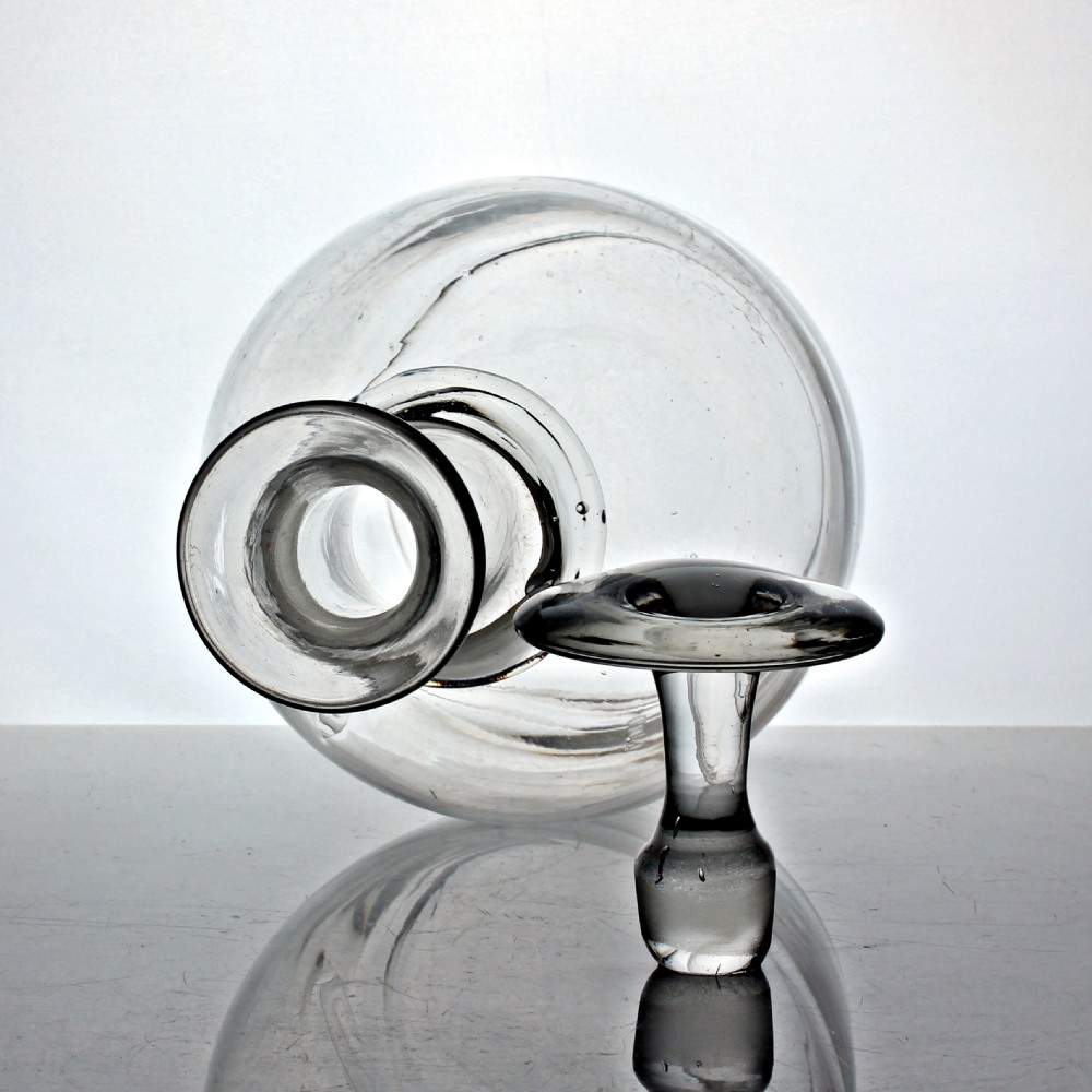 Victorian French (Normandy) magnum cider decanter View II