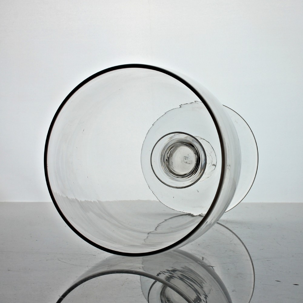 Georgian, very large ovoid bowl mixing rummer View II