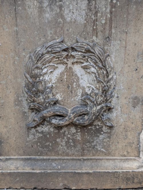 19TH CENTURY STONEWARE PLINTH - ADDITIONAL PHOTO 4