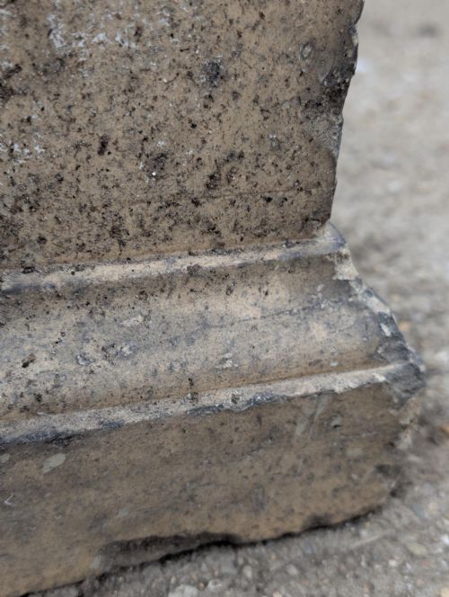 19TH CENTURY STONEWARE PLINTH - ADDITIONAL PHOTO 9