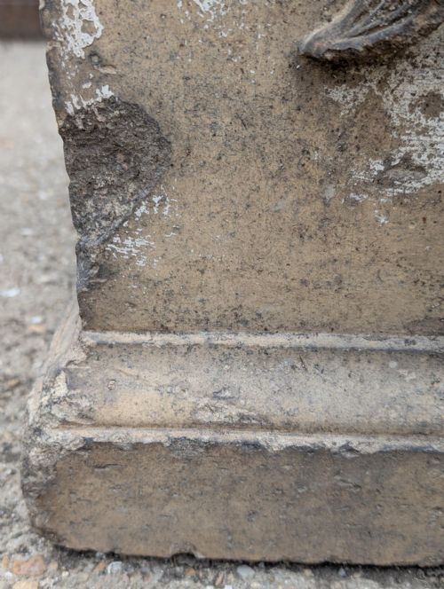 19TH CENTURY STONEWARE PLINTH - ADDITIONAL PHOTO 10