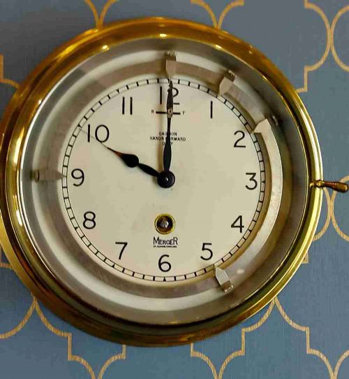 Thomas Mercer Ship Clock 