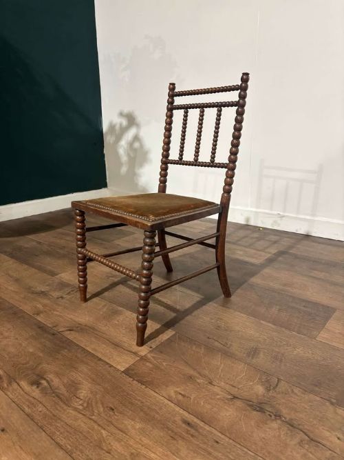 Victorian Mahogany Bobbin leg child's chair
