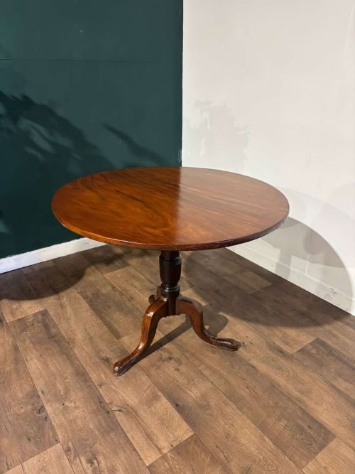 19th Century Mahogany Tripod Table