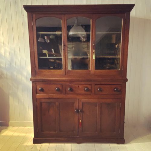 Georgian Oak Dresser or Housekeepers Cupboard