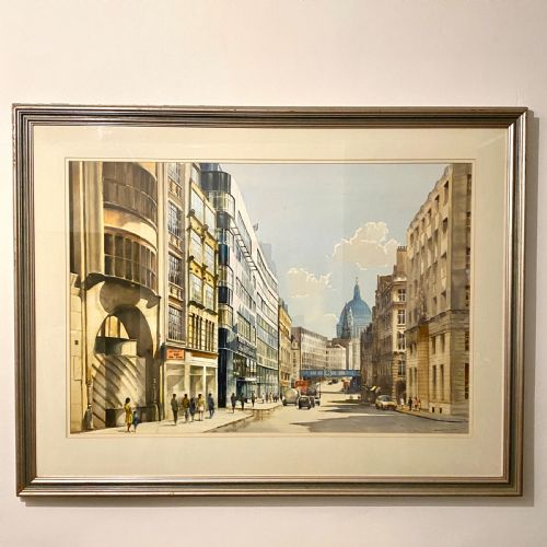 Large Watercolour of the Daily Express Building