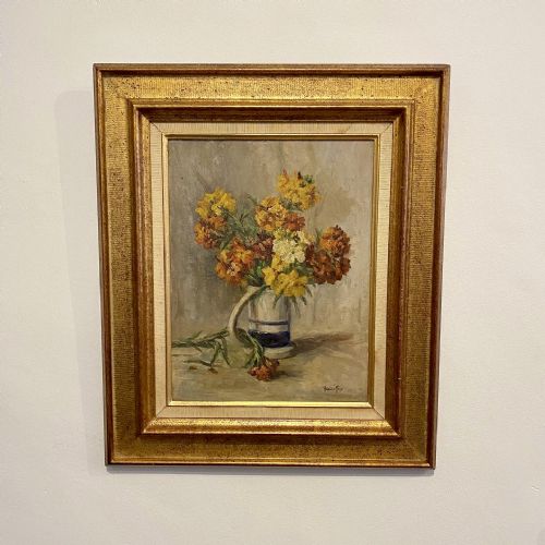 Still Life Flowers in a Jug by Madeleine Felix