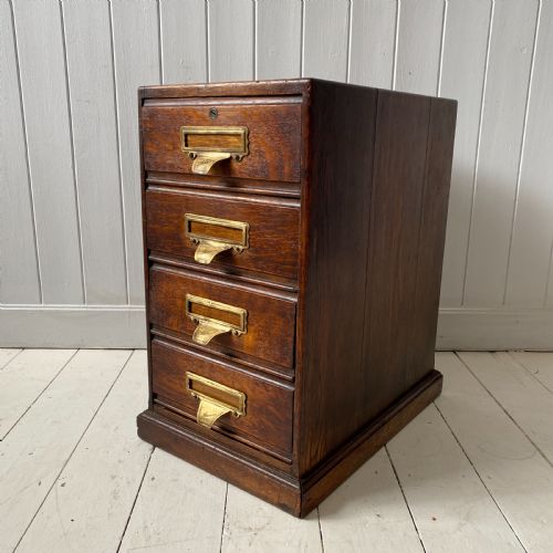 Shannon Oak Filing Drawers