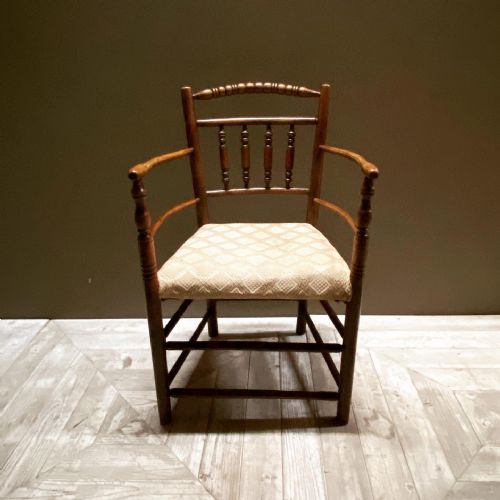 Antique Sussex Ash Armchair