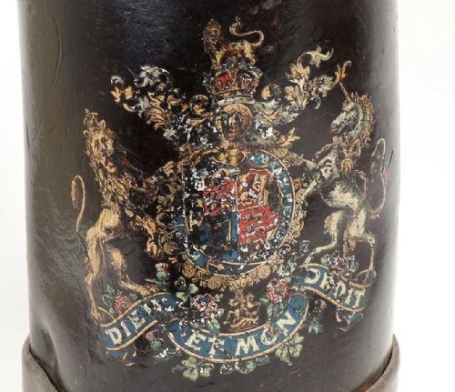 fig 1. A C19th Leather Royal Navy Munitions Carrier