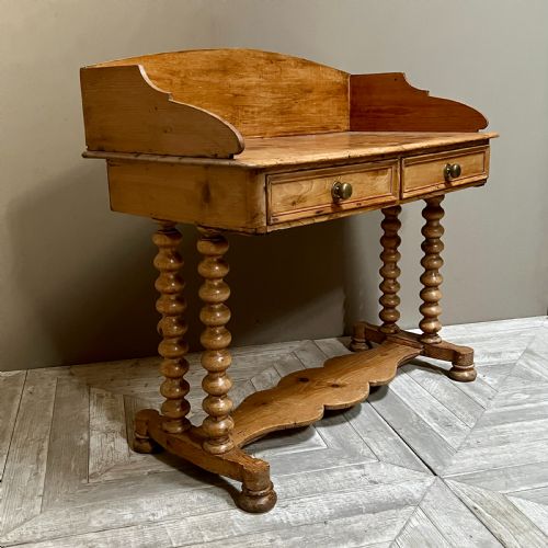 Antique Pine Bobbin Legged Washstand
