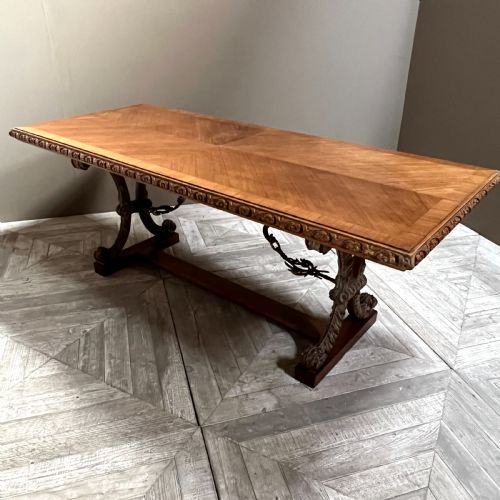 Spanish Walnut Dining or Centre Table