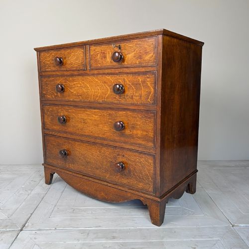 Late Georgian Oak Chest of Drawers