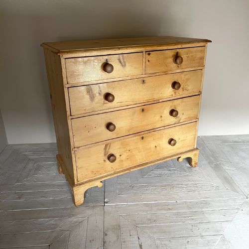 Antique Pine Chest of Drawers