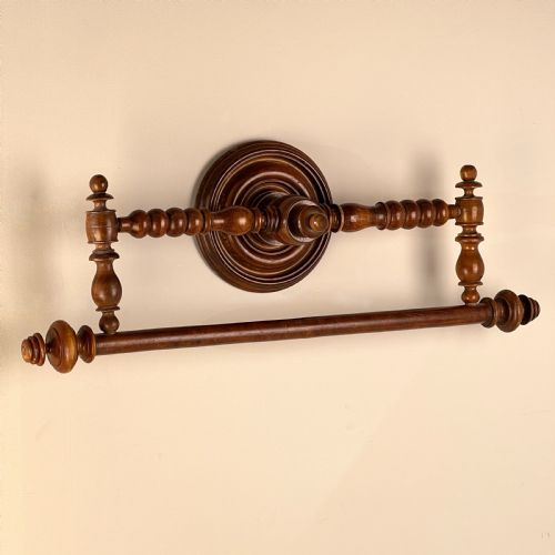 Victorian Turned Bobbin Towel Rail