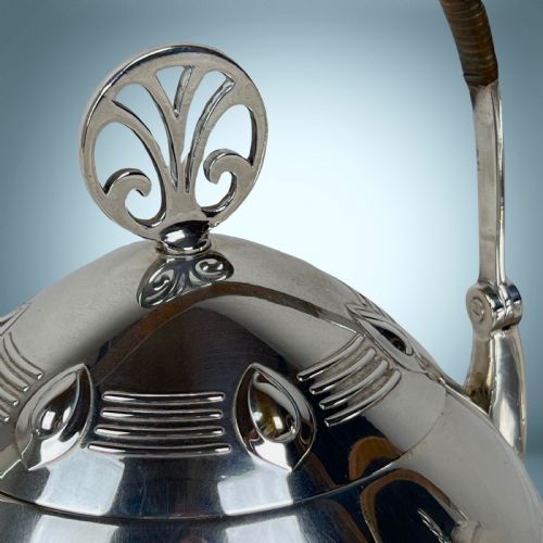 fig 3. A WMF Silver Plate Jugendstil Tea And Coffee Set Circa 1906