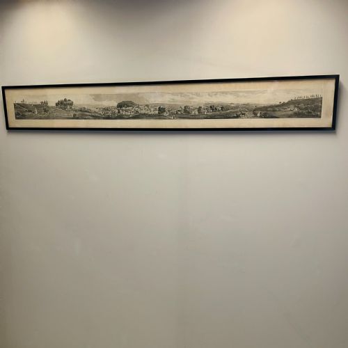 fig 1. A Large Antique Engraving 'Panoramic View Of Tunbridge Wells'
