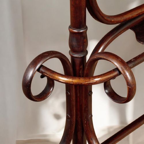 A RARE BENTWOOD HALLSTAND BY FISCHEL CIRCA 1900 - ADDITIONAL PHOTO 5