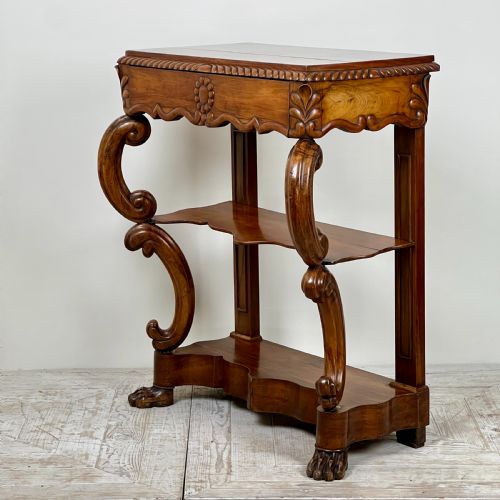 A 19th Century Walnut Console Table