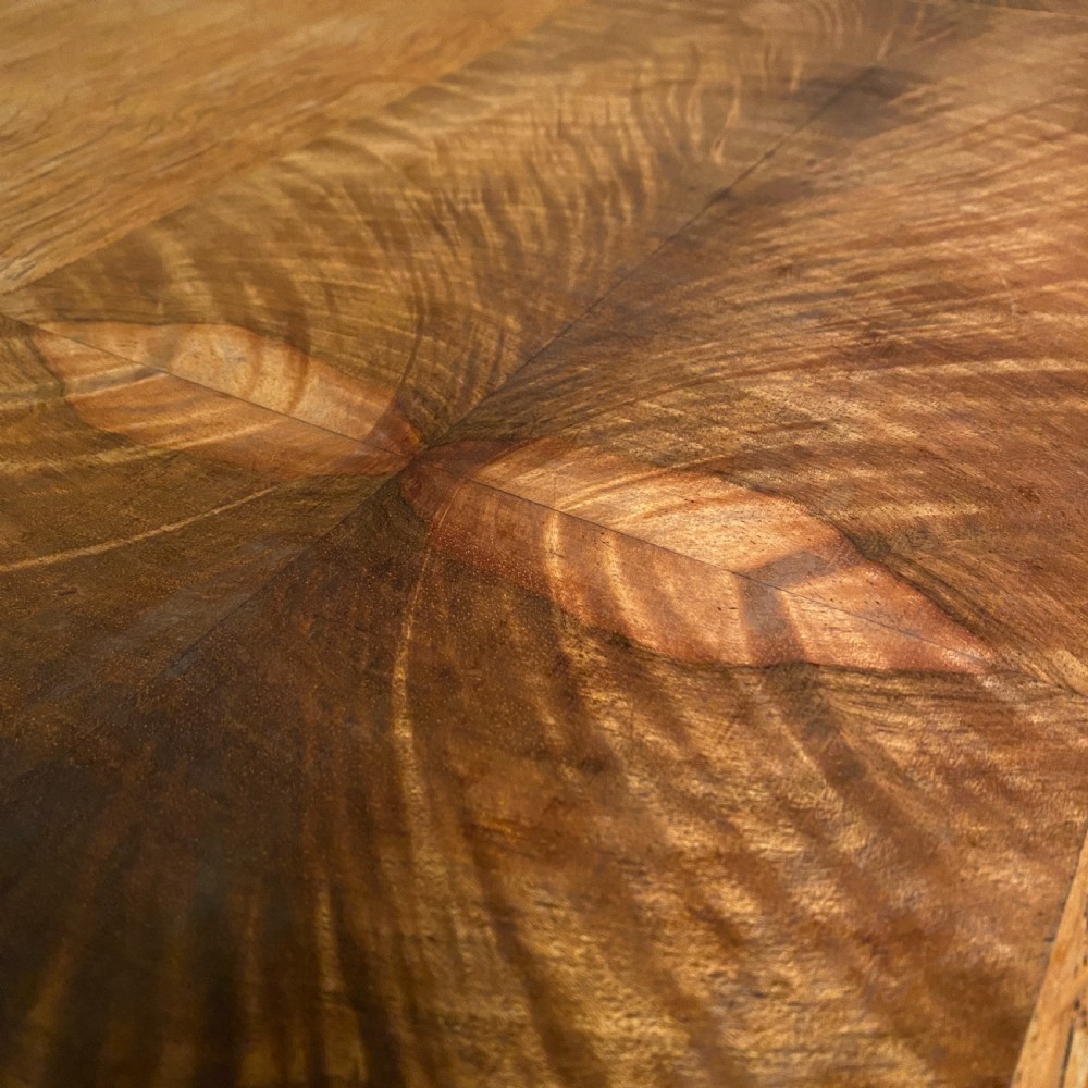 Extending Dining or Kitchen Table With  Parquetry Centre Inlay by E Gomme 1936 View VI