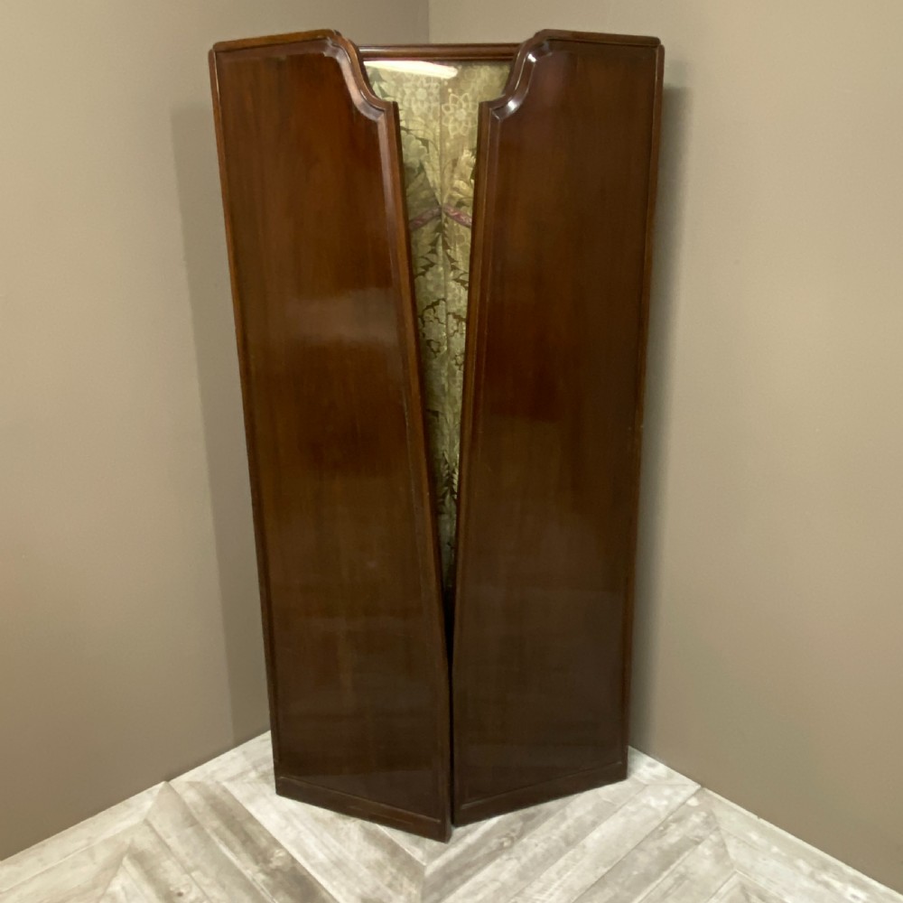 Oriental Silk Three Fold Screen Room Divider View VI