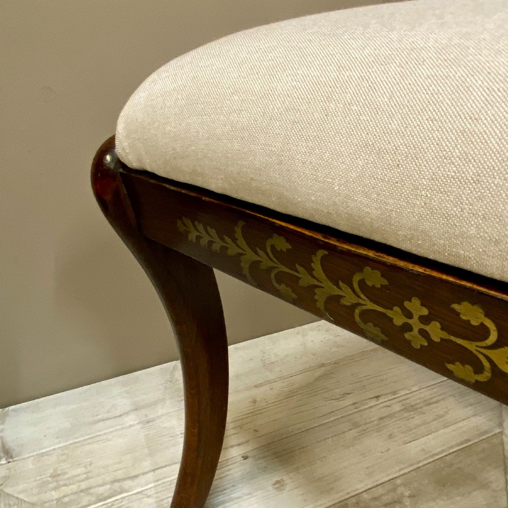 A Set of Eight Early C19th Simulated Rosewood Dining Chairs View V