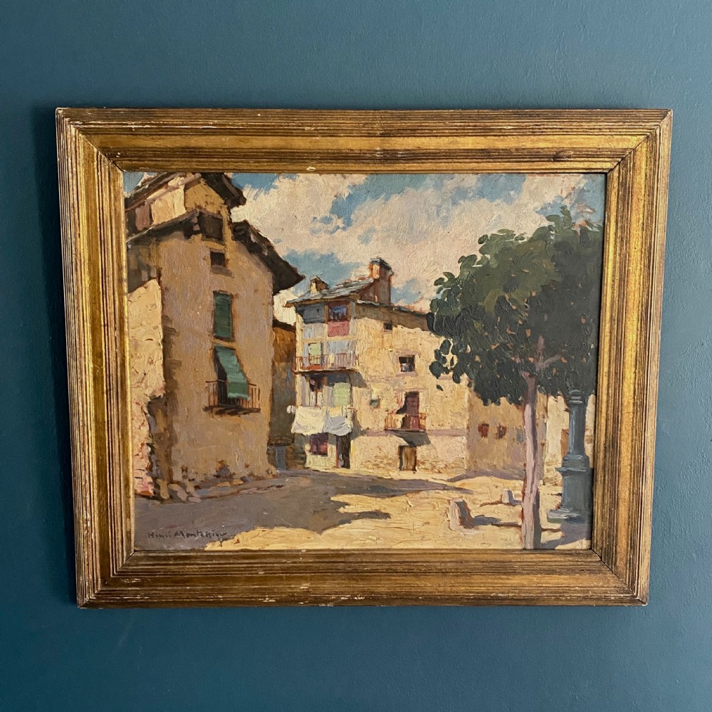 Oil Painting by Henri Montassier (1880-1946)