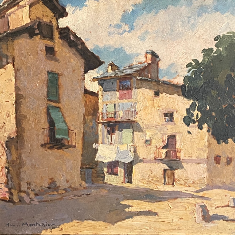 Oil Painting by Henri Montassier (1880-1946) View IV