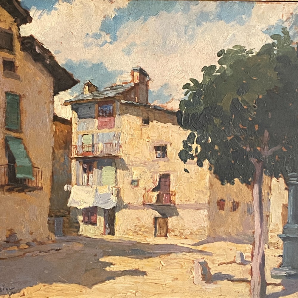 Oil Painting by Henri Montassier (1880-1946) View V