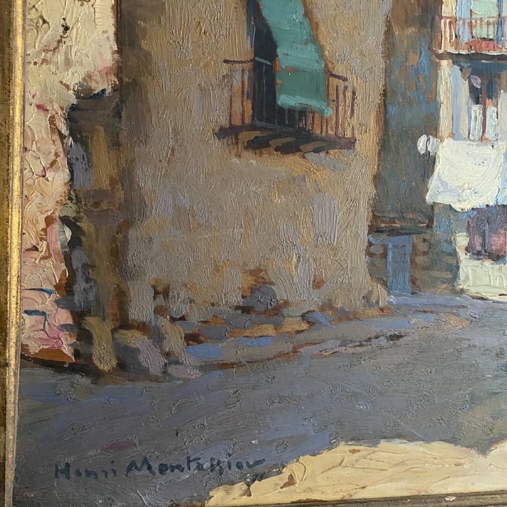 Oil Painting by Henri Montassier (1880-1946) View VI
