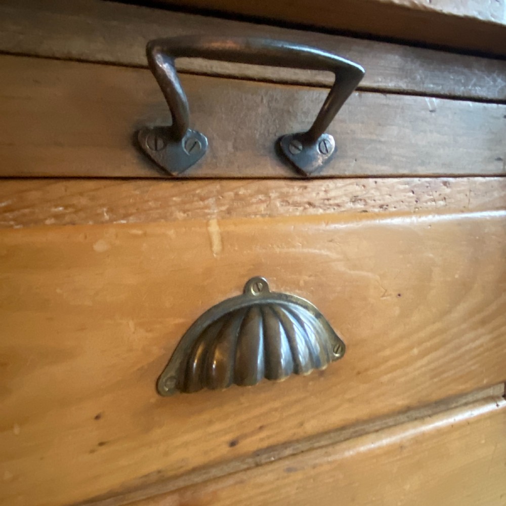 Vintage Pine Sideboard View IX