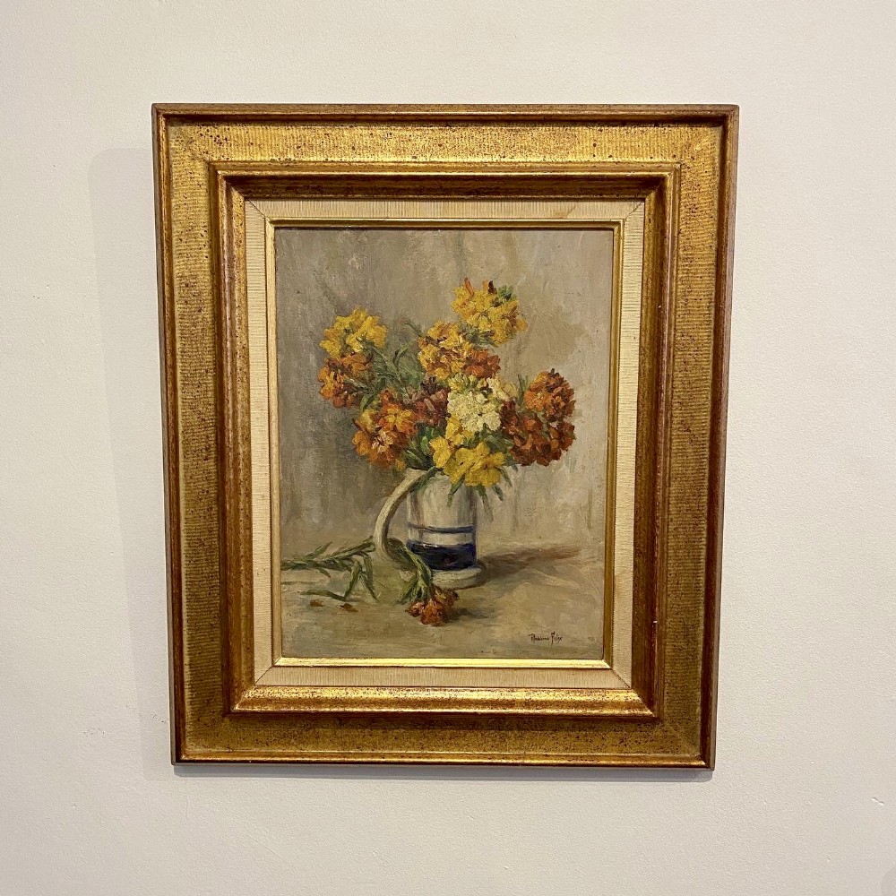 Still Life Flowers In a Jug by Madeleine Felix