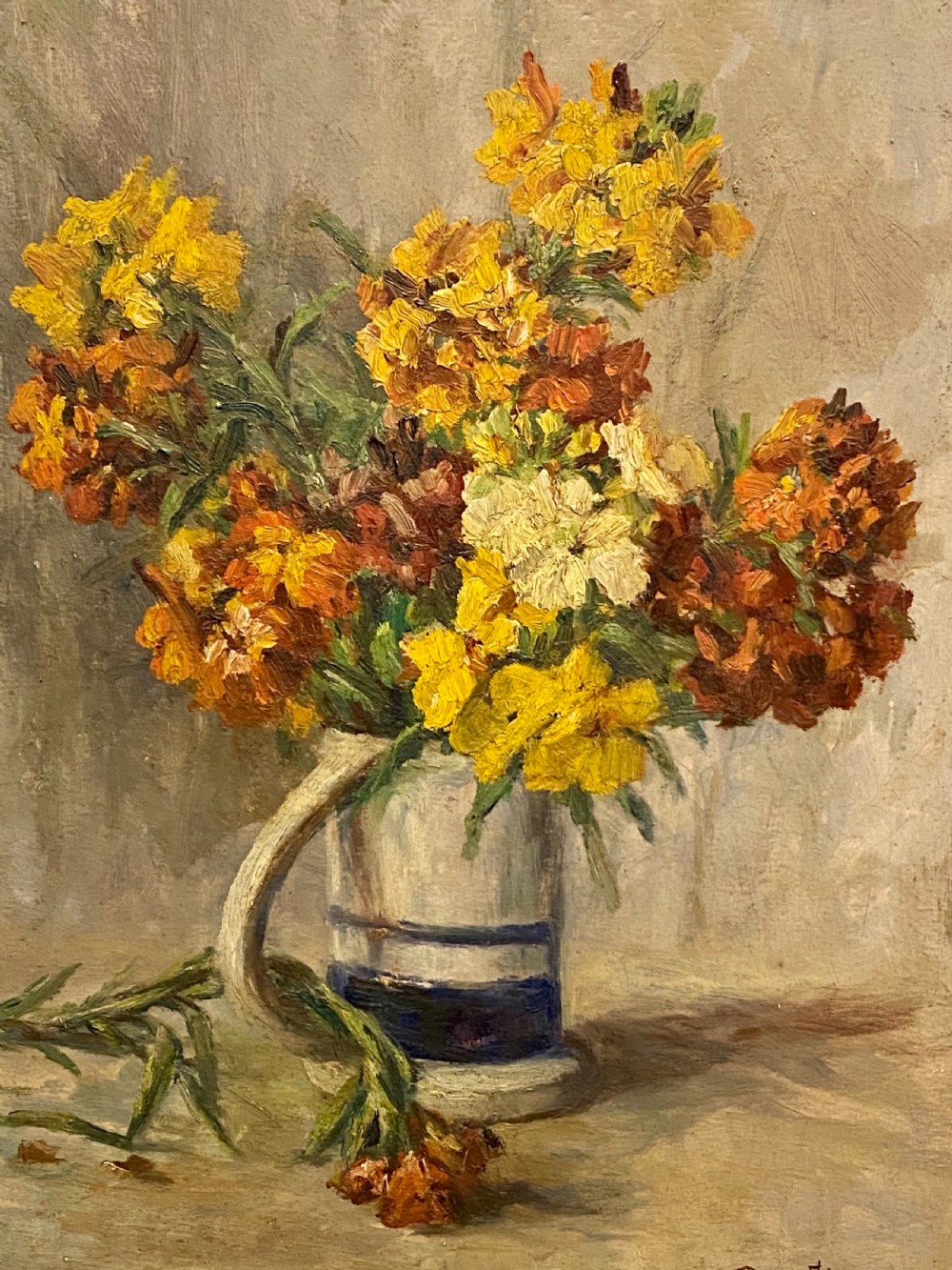 Still Life Flowers In a Jug by Madeleine Felix View III