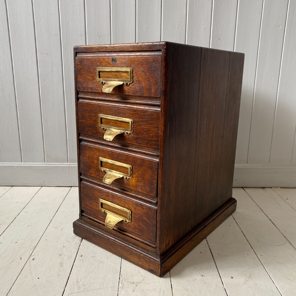 Shannon Oak Filing Drawers