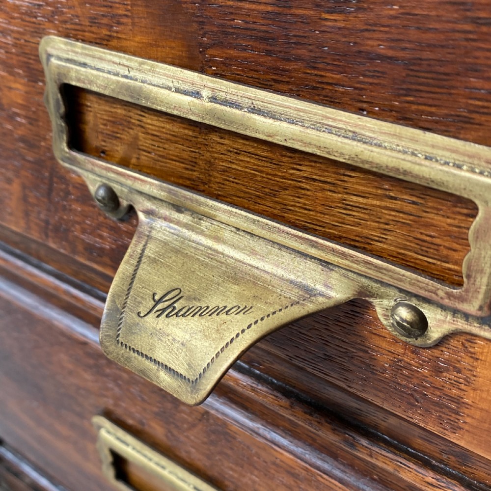 Shannon Oak Filing Drawers View II