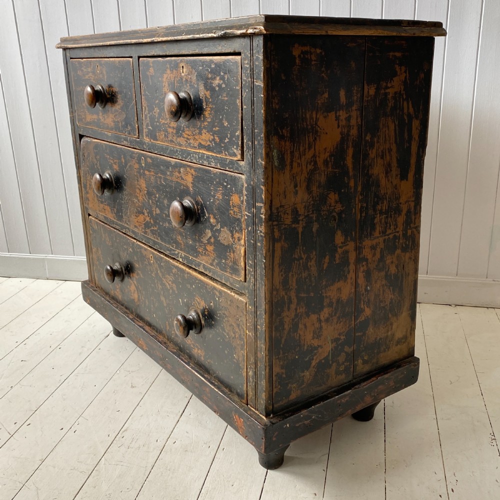 A Victorian Painted Chest of Drawers View VI