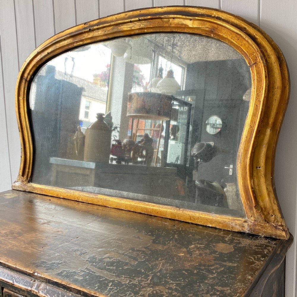 19th Century Gilt Overmantel Mirror  View II