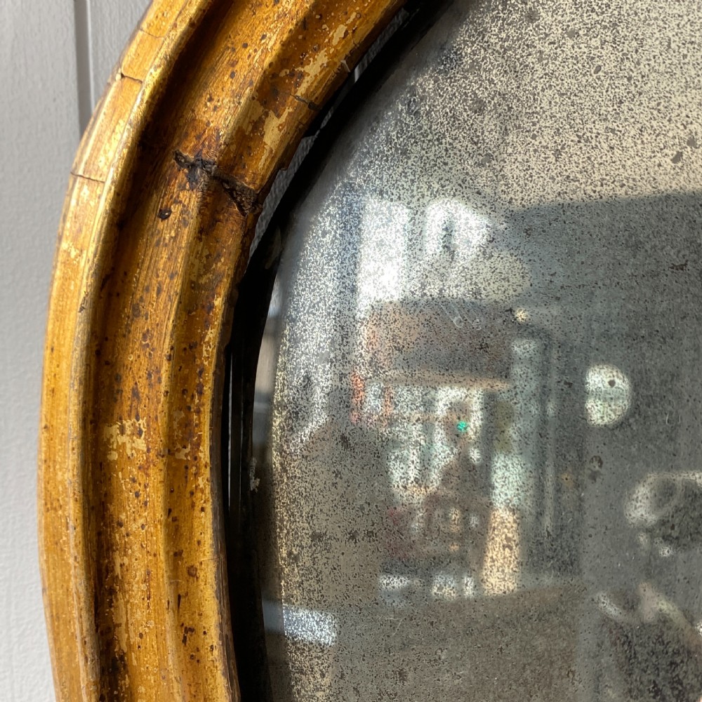 19th Century Gilt Overmantel Mirror  View IV