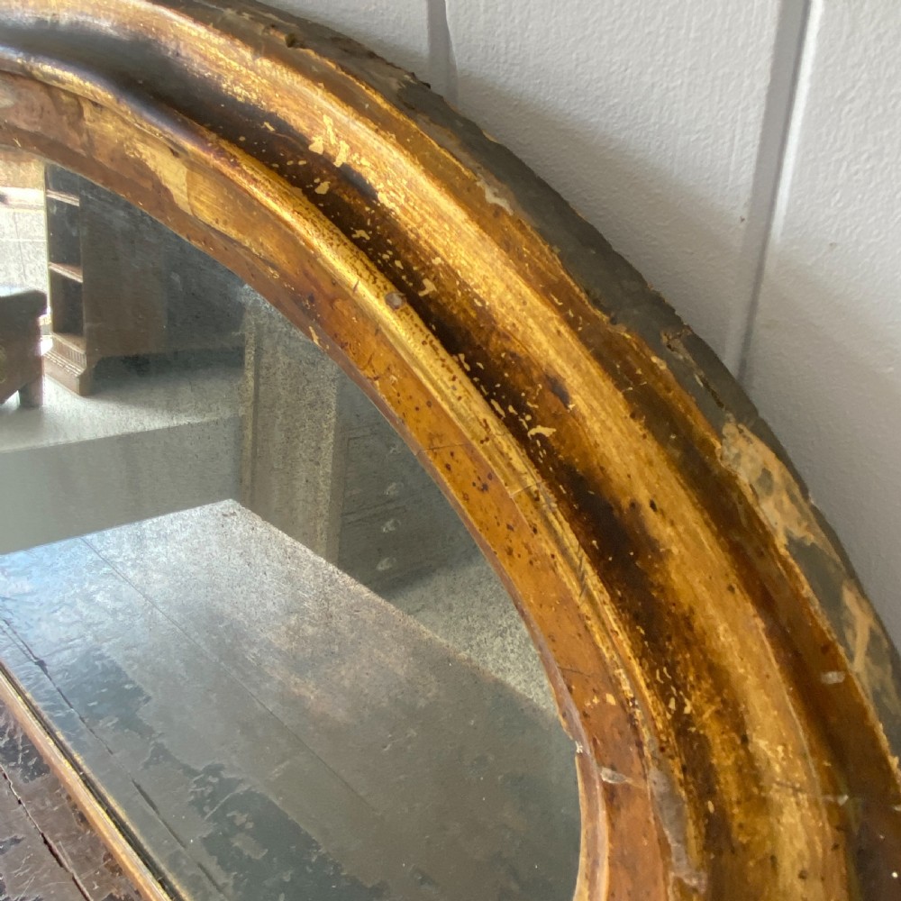 19th Century Gilt Overmantel Mirror  View VI